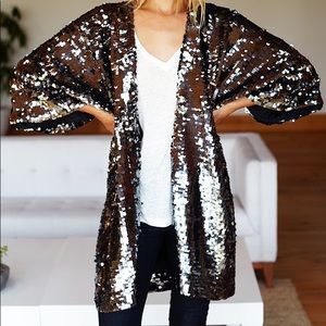 Emerson Fry Sequin Jacket